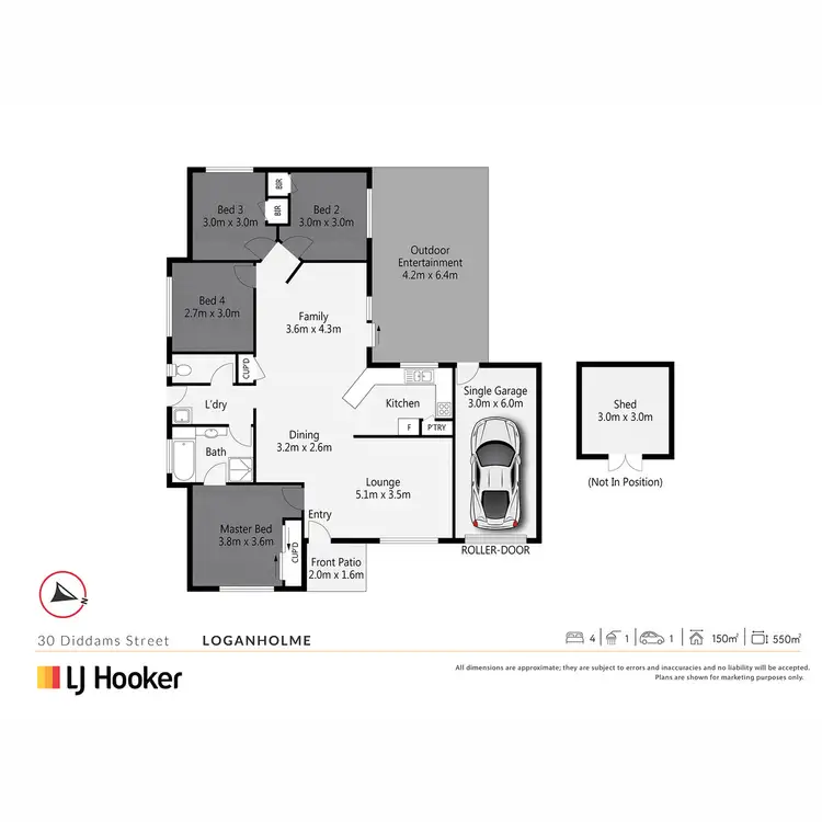 Floorplan of Homely house listing, 30 Diddams Street, Loganholme QLD 4129
