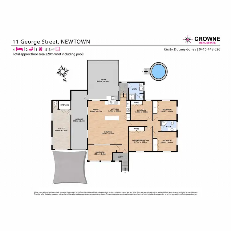 Floorplan of Homely house listing, 11 George Street, Newtown QLD 4305