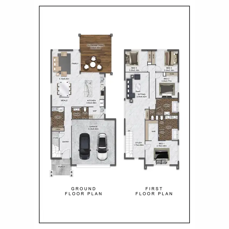 Floorplan of Homely house listing, 41 Applecross Circuit, Spring Mountain QLD 4300