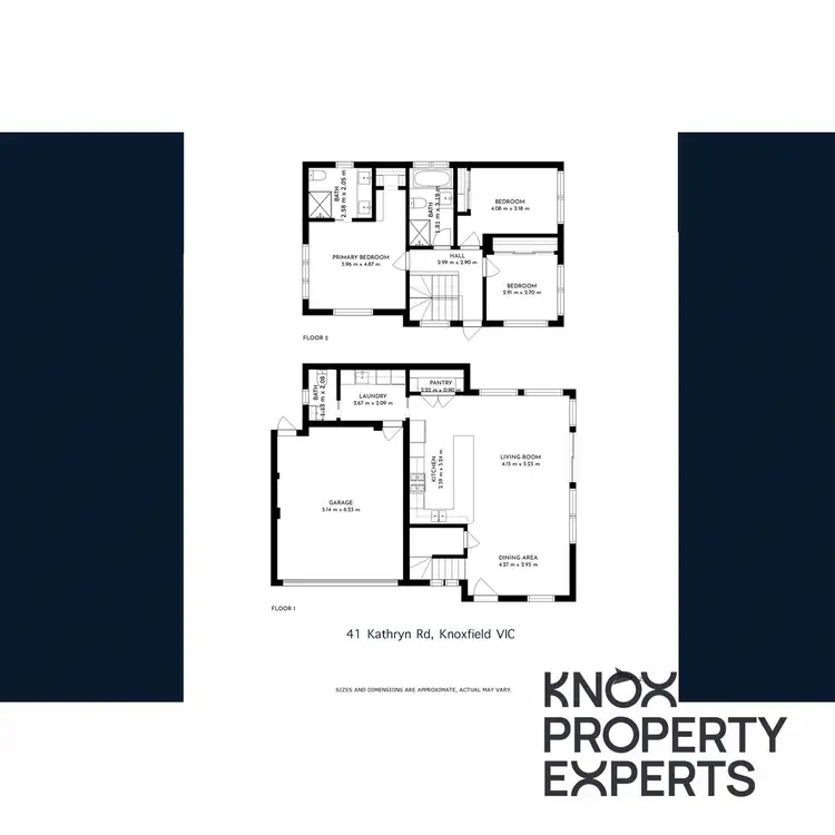 Floorplan of Homely house listing, 41 Kathryn Road, Knoxfield VIC 3180