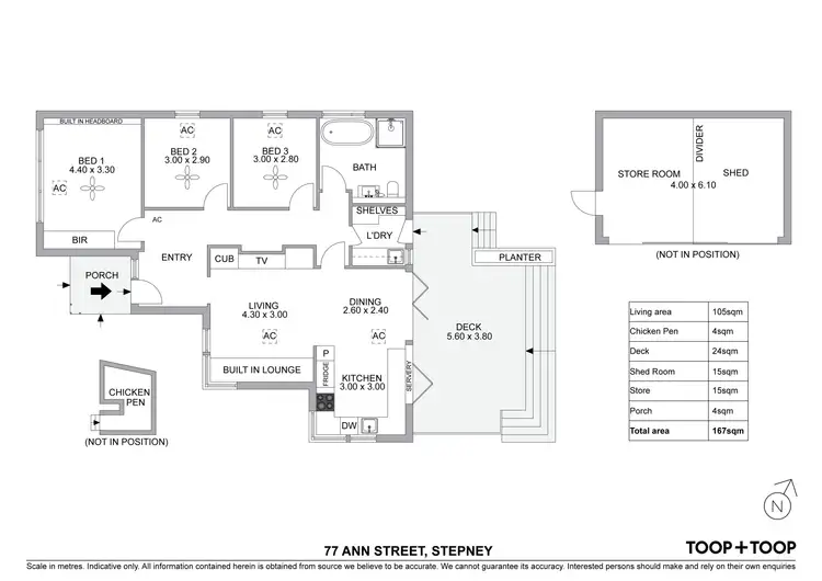 Floorplan of Homely house listing, 77 Ann Street, Stepney SA 5069