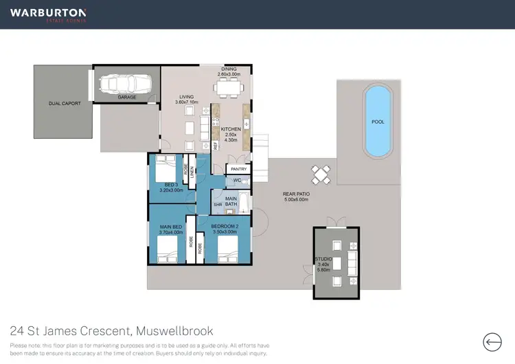 Floorplan of Homely house listing, 24 St James Crescent, Muswellbrook NSW 2333