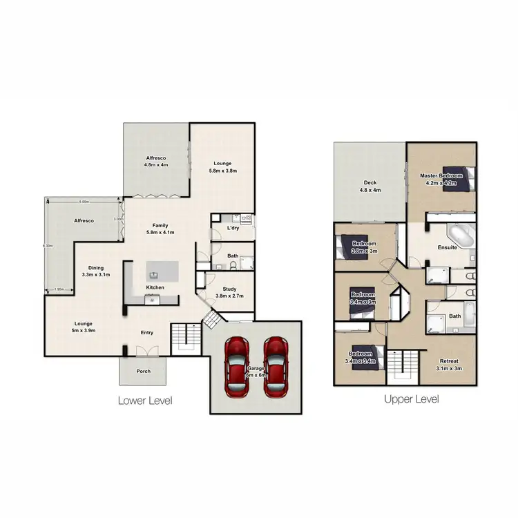 Floorplan of Homely house listing, 12 Irene Court, Redland Bay QLD 4165