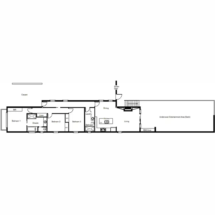 Floorplan of Homely house listing, 35 Mildred Street, Port Augusta West SA 5700