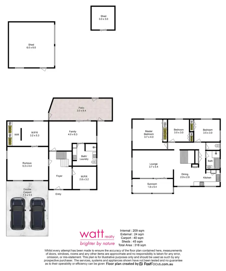 Floorplan of Homely house listing, 3 Toulambi Street, Bracken Ridge QLD 4017