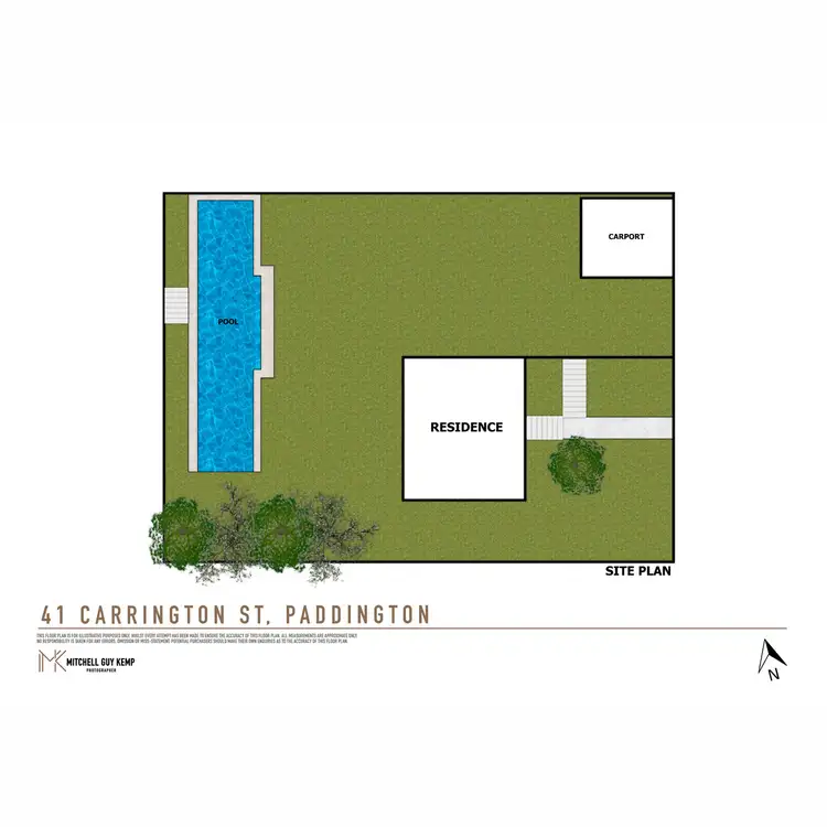 Floorplan of Homely house listing, 41 Carrington Street, Paddington QLD 4064