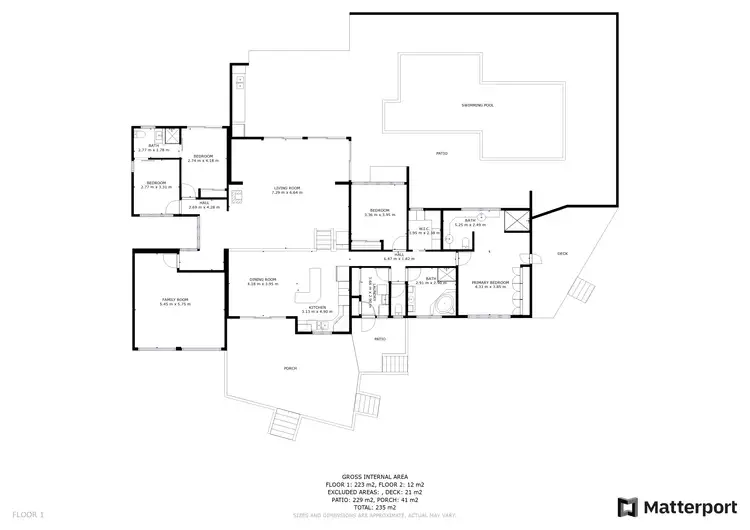 Floorplan of Homely house listing, 155 Hughes Road, Bargara QLD 4670