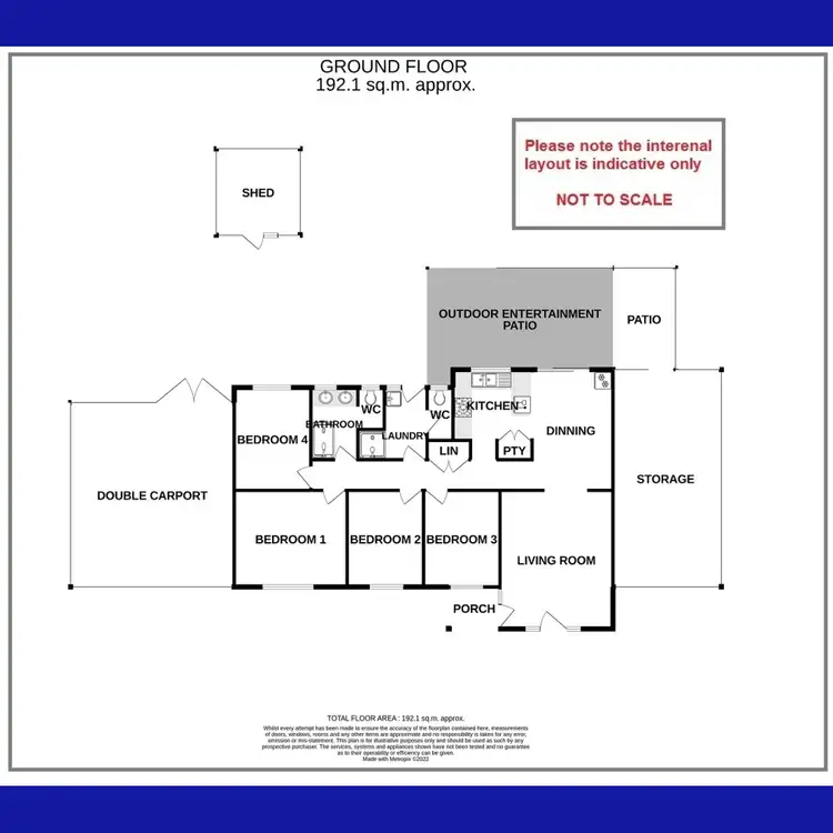 Floorplan of Homely house listing, 1801/466 Ranmere Way, Langford WA 6147