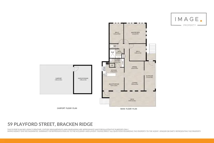 Floorplan of Homely house listing, 59 Playford Street, Bracken Ridge QLD 4017