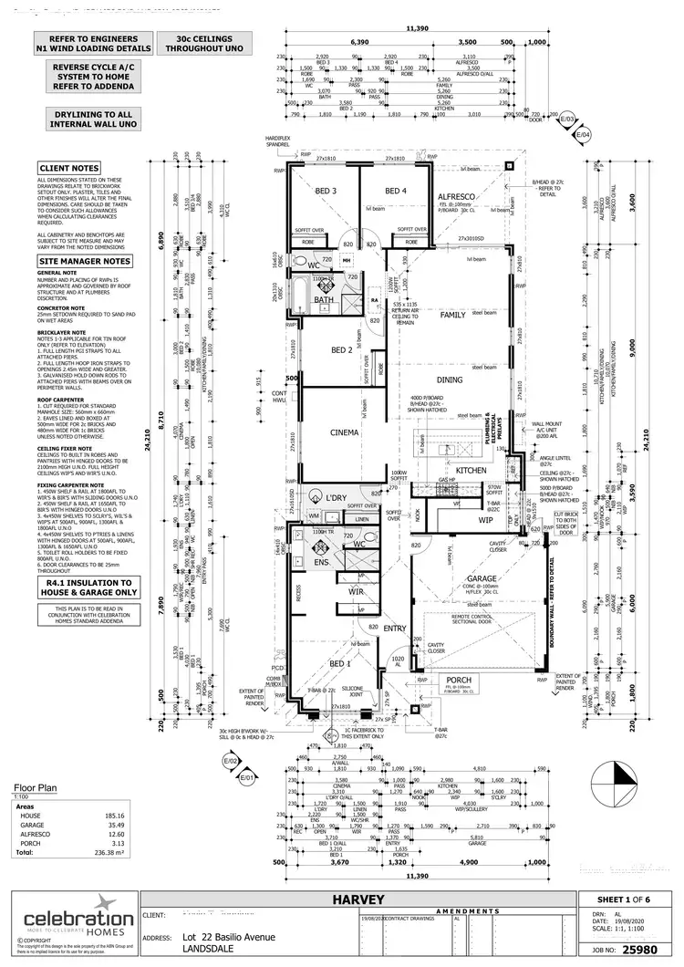 Floorplan of Homely house listing, 3 Basilio Avenue, Landsdale WA 6065