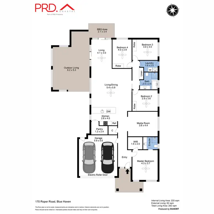 Floorplan of Homely house listing, 170 Roper Road, Blue Haven NSW 2262