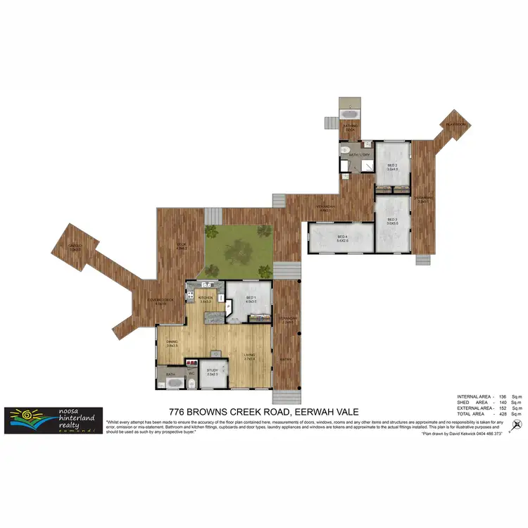 Floorplan of Homely house listing, 776 Browns Creek Road, Eerwah Vale QLD 4562