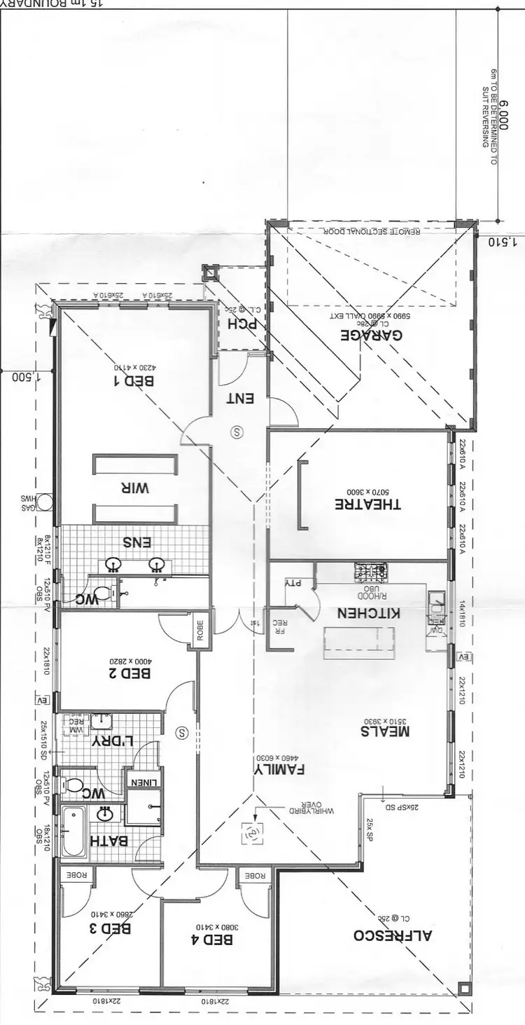 Floorplan of Homely house listing, 13 Huggins Way, Baldivis WA 6171