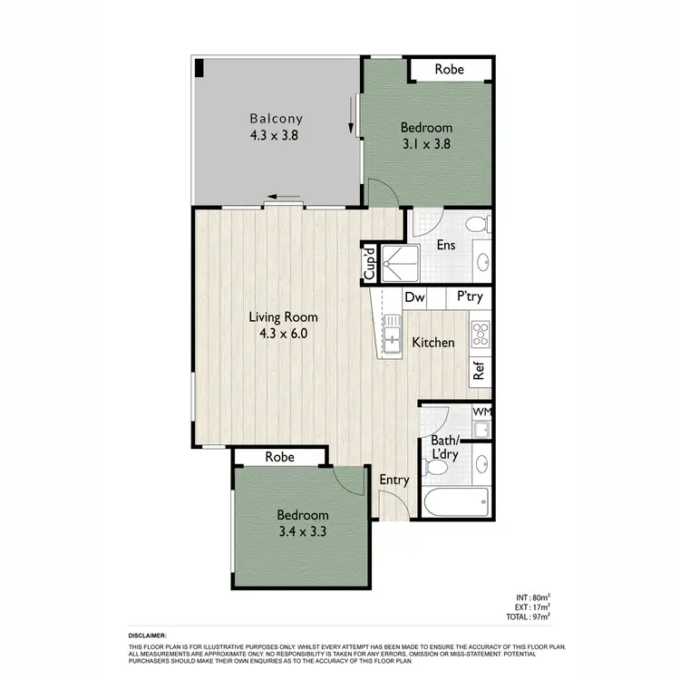 Floorplan of Homely unit listing, 4/45 Birdwood Street, Zillmere QLD 4034