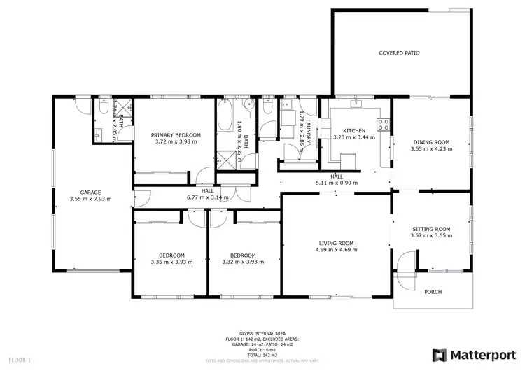 Floorplan of Homely house listing, 40 Croft Street, Bargara QLD 4670