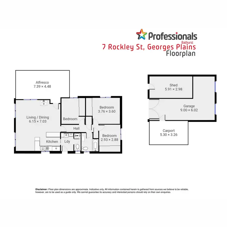 Floorplan of Homely house listing, 7 Rockley Street, Georges Plains NSW 2795