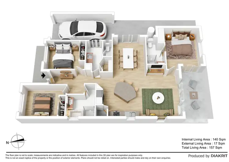 Floorplan of Homely house listing, 2 Brushbox Place, Meridan Plains QLD 4551