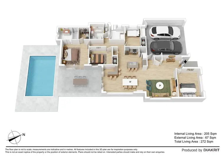 Floorplan of Homely house listing, 5 Leea Street, Sippy Downs QLD 4556