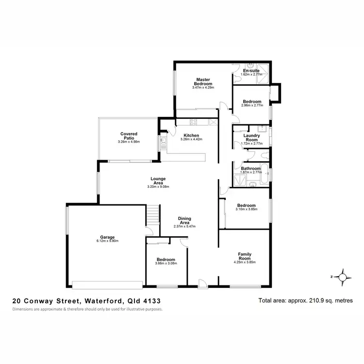 Floorplan of Homely house listing, 20 Conway Street, Waterford QLD 4133