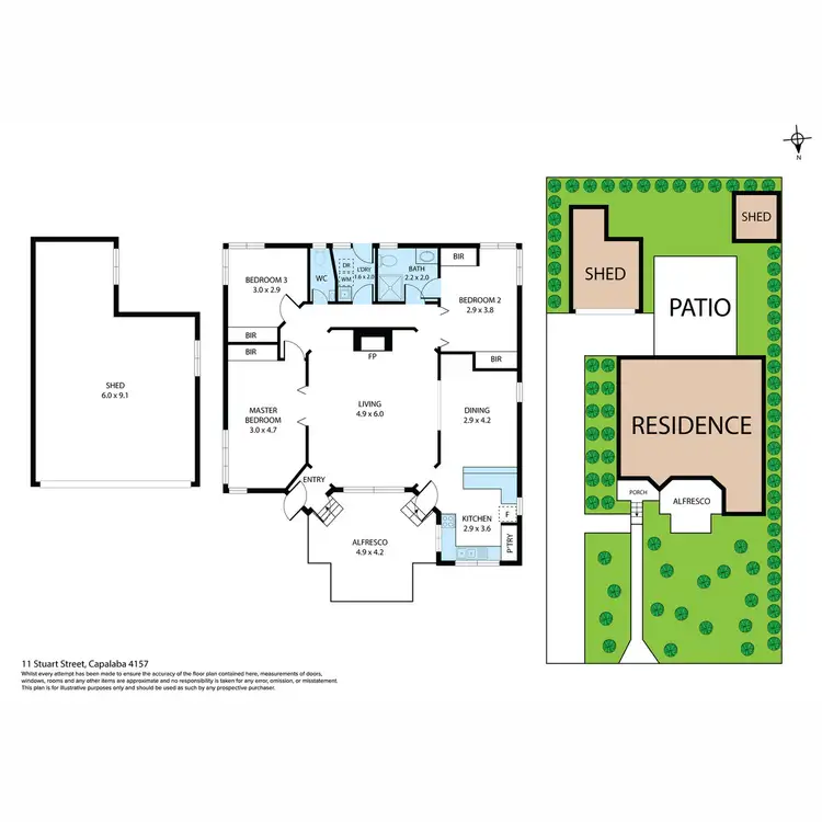 Floorplan of Homely house listing, 11/1a Stuart Street, Capalaba QLD 4157