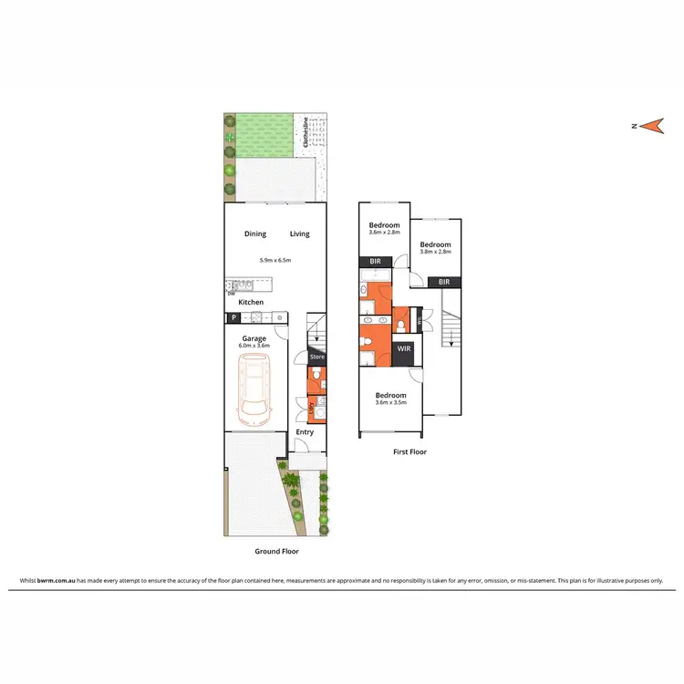 Floorplan of Homely house listing, 27 Maidstone Way, Charlemont VIC 3217