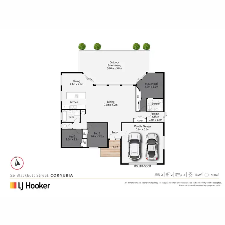 Floorplan of Homely house listing, 26 Blackbutt Street, Cornubia QLD 4130