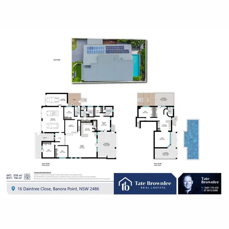 Floorplan of Homely house listing, 16 Daintree Close, Banora Point NSW 2486