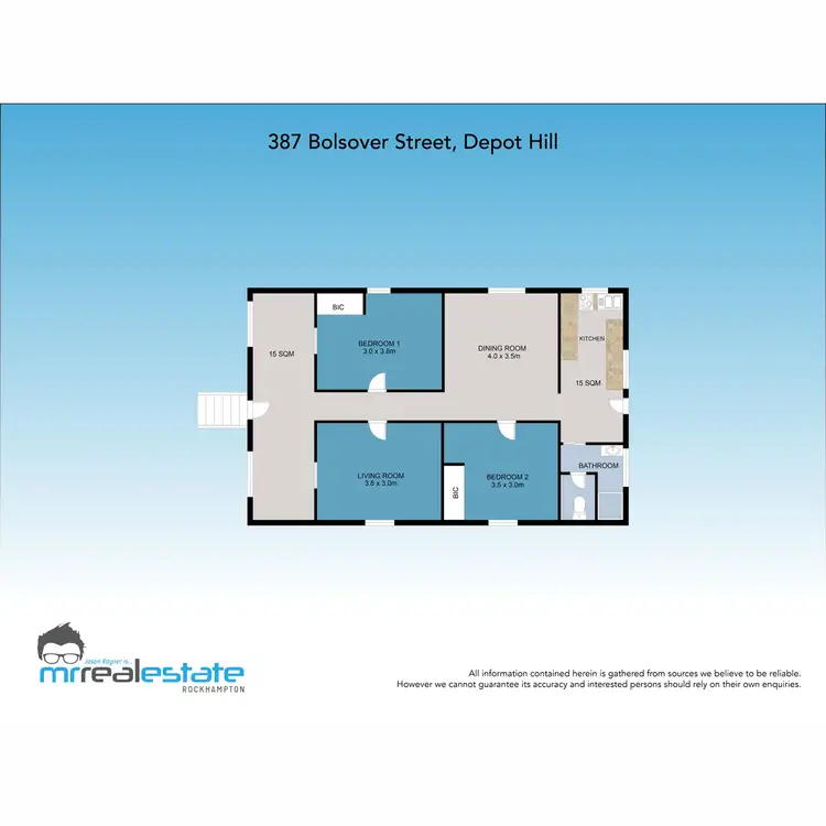 Floorplan of Homely house listing, 387 Bolsover Street, Depot Hill QLD 4700