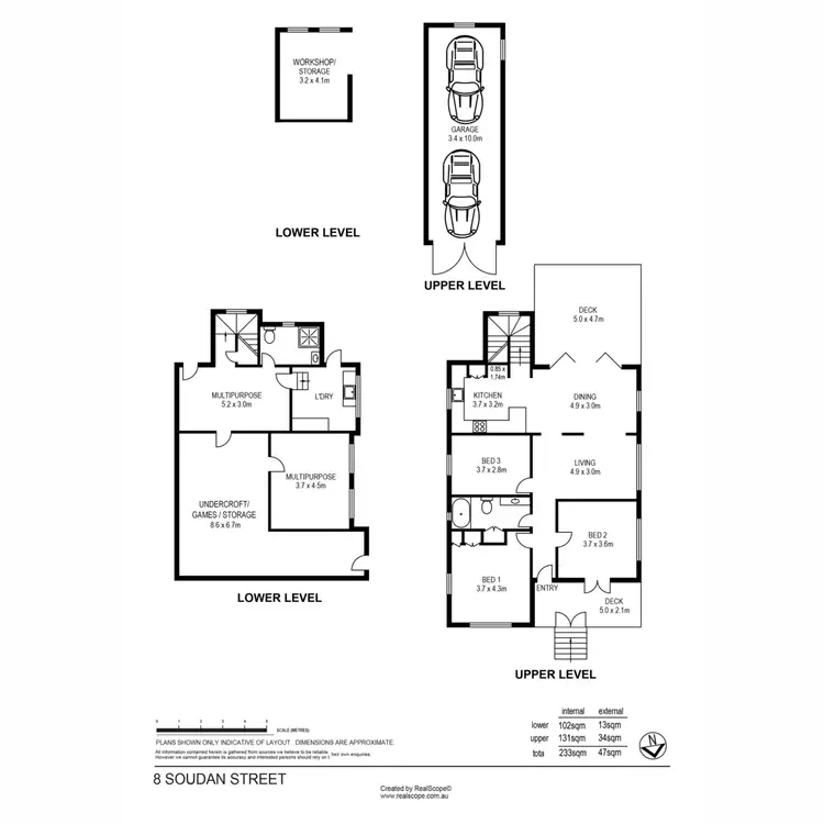 Floorplan of Homely house listing, 8 Soudan Street, Bardon QLD 4065