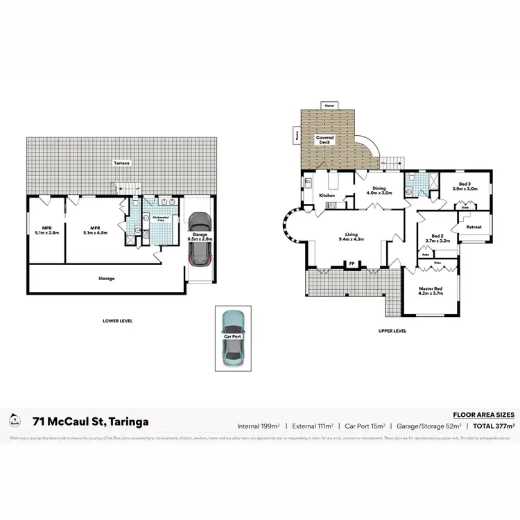 Floorplan of Homely house listing, 71 McCaul Street, Taringa QLD 4068