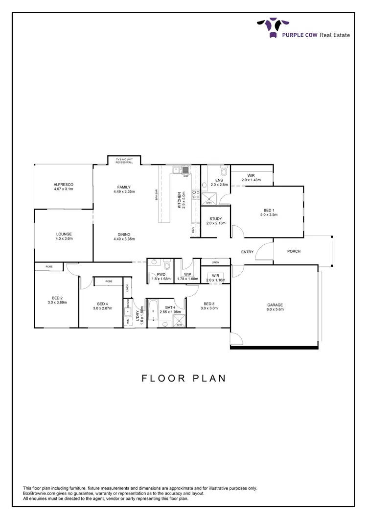 Floorplan of Homely house listing, 48 Barossa Way, Spring Mountain QLD 4300