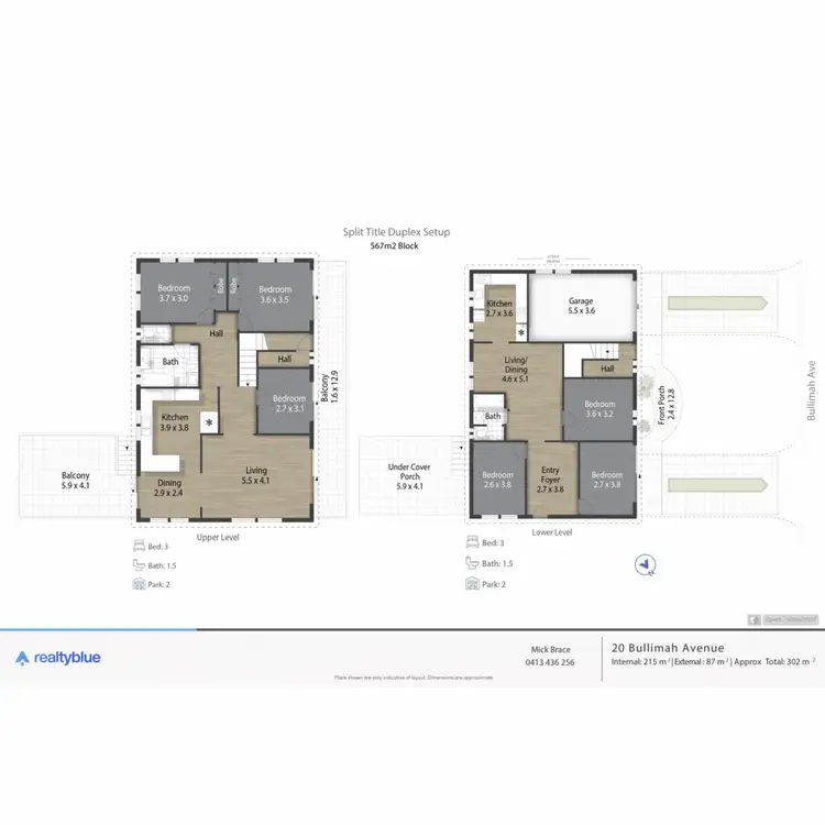 Floorplan of Homely house listing, 20 Bullimah Avenue, Burleigh Heads QLD 4220