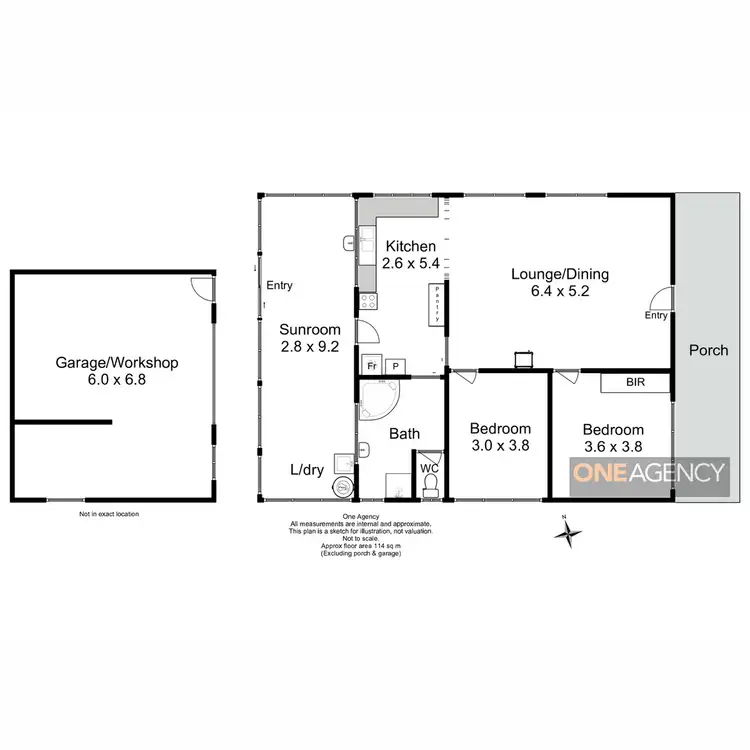 Floorplan of Homely house listing, 6 Grey Street, Smithton TAS 7330