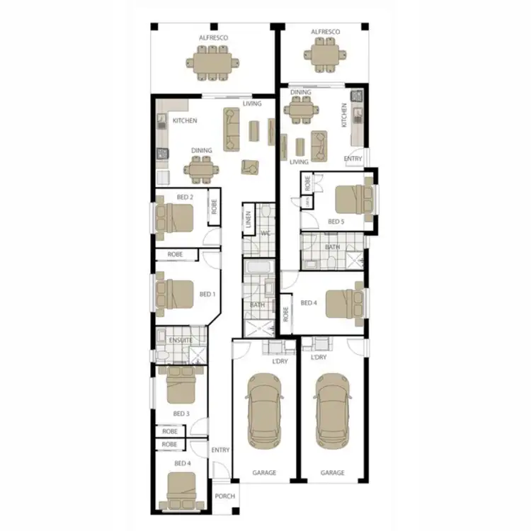 Floorplan of Homely house listing, 11 Ryrie Court, Park Ridge QLD 4125