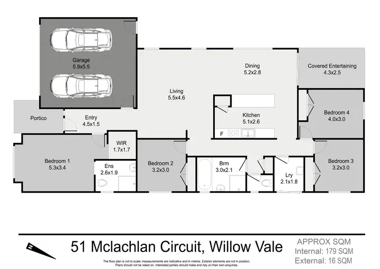 Floorplan of Homely house listing, 51 Mclachlan Circuit, Willow Vale QLD 4209