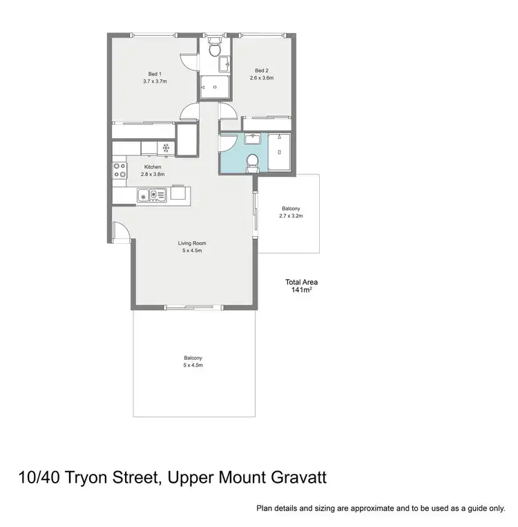 Floorplan of Homely townhouse listing, 10/40 Tryon Street, Upper Mount Gravatt QLD 4122