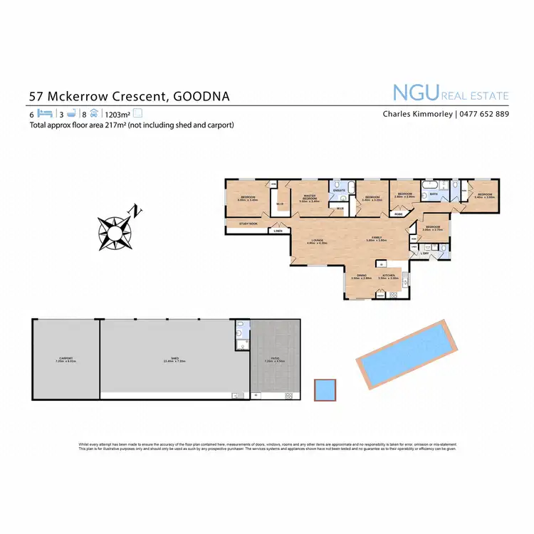 Floorplan of Homely house listing, 57 McKerrow Crescent, Goodna QLD 4300
