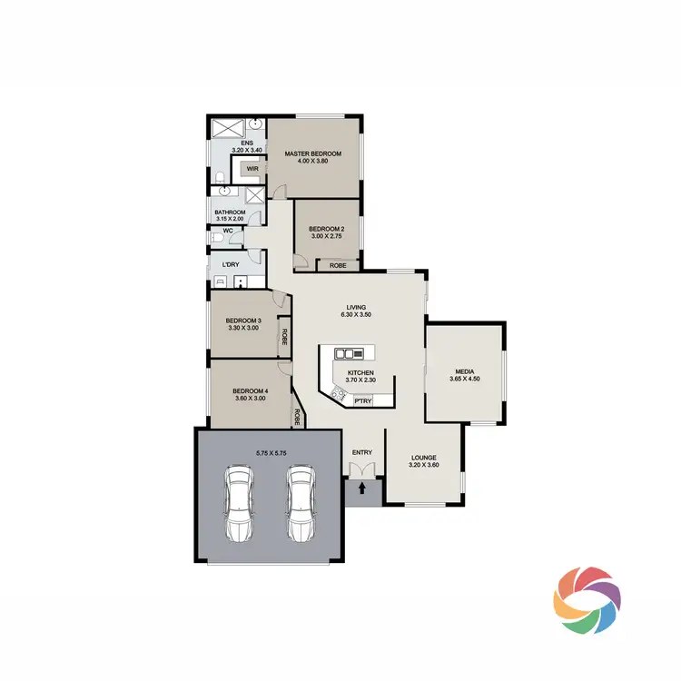 Floorplan of Homely house listing, 19 Bauhinia Street, Boyne Island QLD 4680