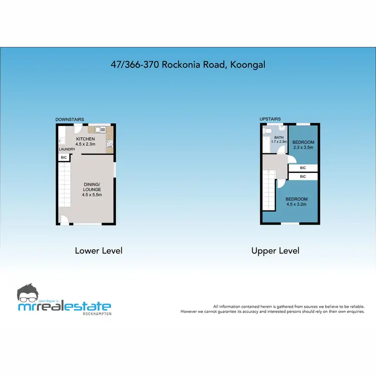Floorplan of Homely unit listing, 47/370 Rockonia Road, Koongal QLD 4701