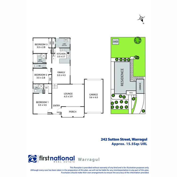 Floorplan of Homely house listing, 242 Sutton Street, Warragul VIC 3820