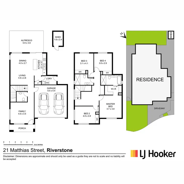 Floorplan of Homely house listing, 21 Matthias Street, Riverstone NSW 2765