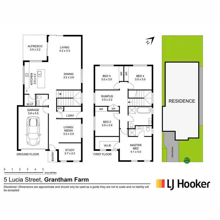 Floorplan of Homely house listing, 5 Lucia Street, Grantham Farm NSW 2765