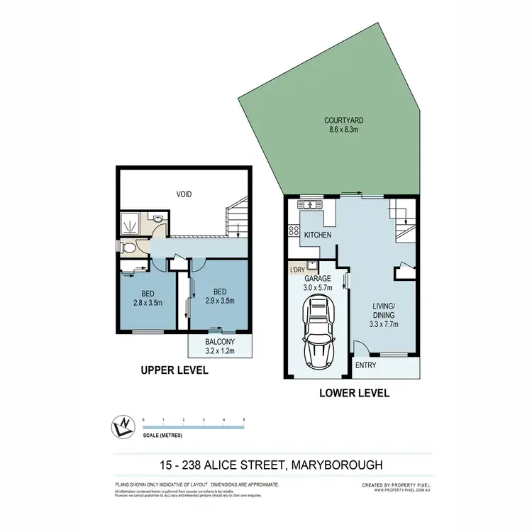 Floorplan of Homely unit listing, 15/238 Alice Street, Maryborough QLD 4650