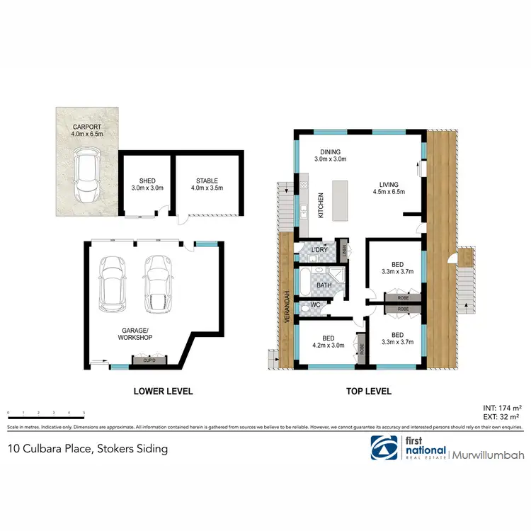 Floorplan of Homely rural property listing, 10 Culbara Place, Stokers Siding NSW 2484