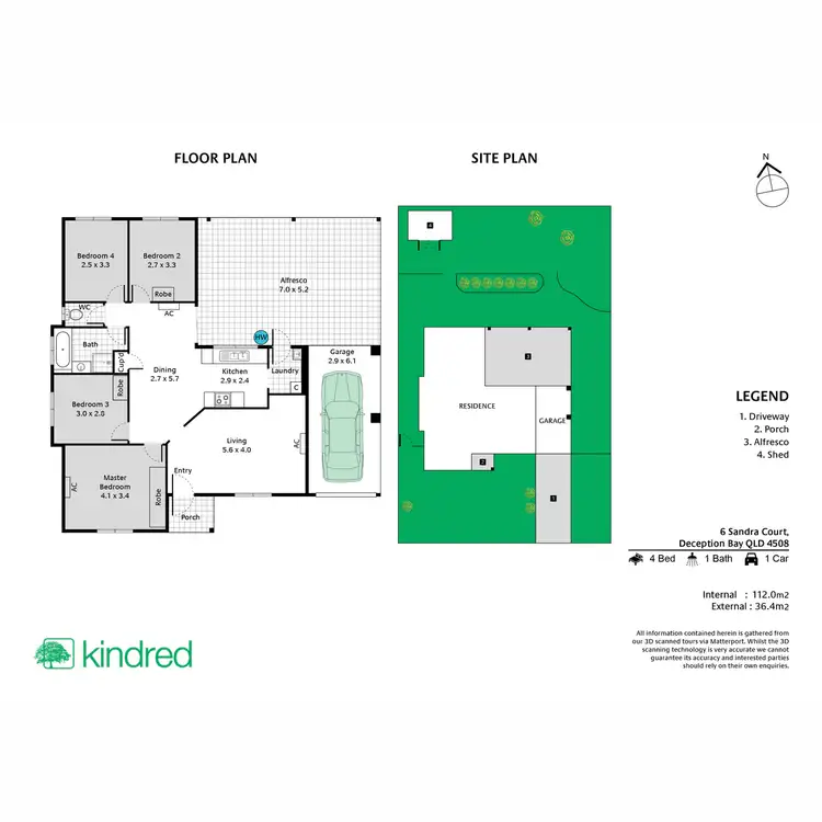Floorplan of Homely house listing, 6 Sandra Court, Deception Bay QLD 4508