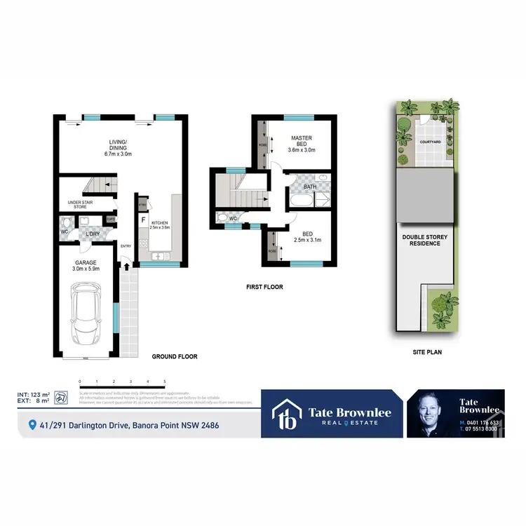 Floorplan of Homely townhouse listing, 41/291 Darlington Drive, Banora Point NSW 2486