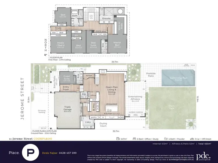 Floorplan of Homely house listing, 11 Jerome Street, Coorparoo QLD 4151