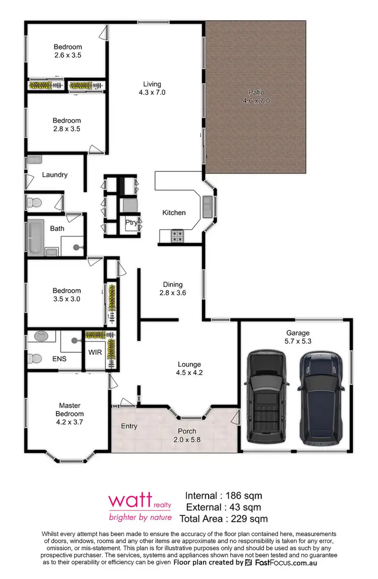 Floorplan of Homely house listing, 14 Allira Crescent, Carseldine QLD 4034