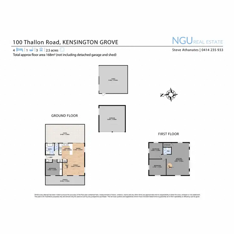 Floorplan of Homely house listing, 100 Thallon Road, Kensington Grove QLD 4341