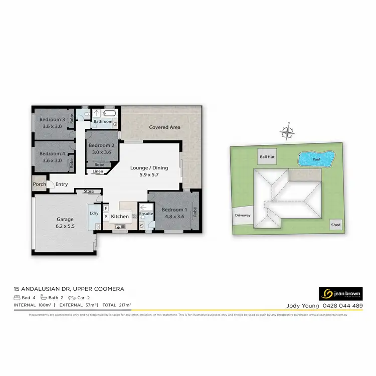 Floorplan of Homely house listing, 15 Andalusian Drive, Upper Coomera QLD 4209